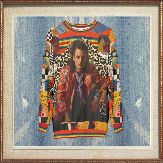 Iconic Male - Ricardo Abstract Art Unisex Sweatshirt