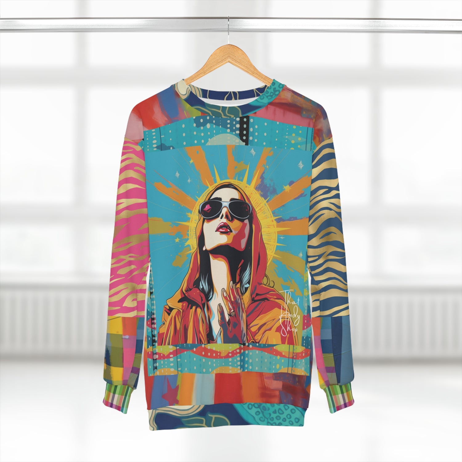 Cómo ella brilla - Sudadera unisex Golden Halo