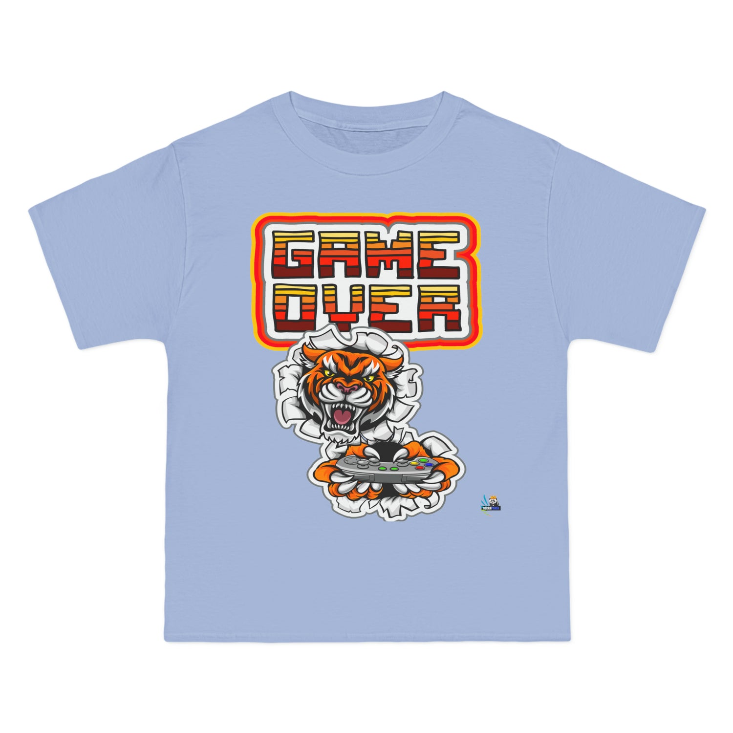 Game Over Tiger Edition Heavyweight Unisex Gaming Tee