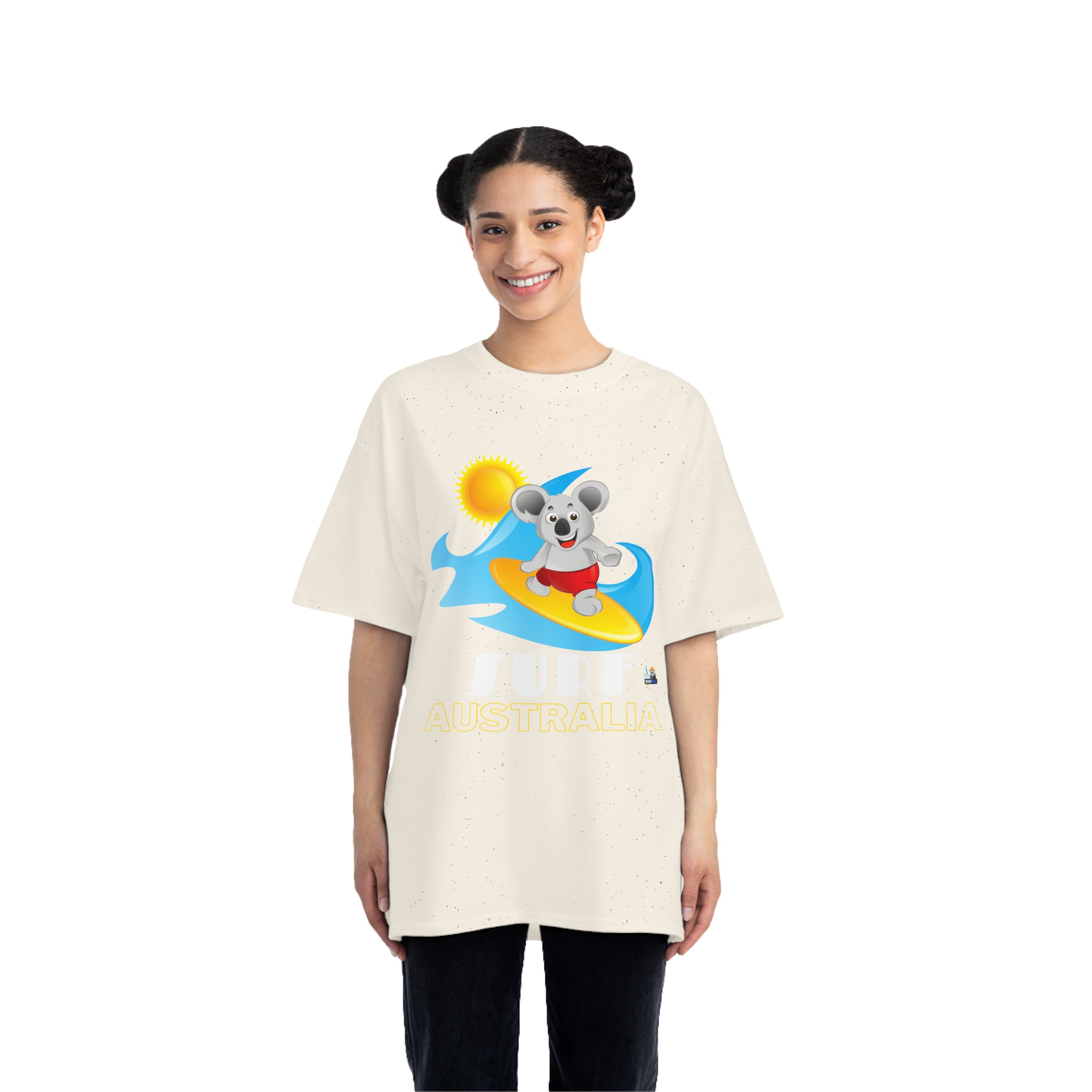 Camiseta de peso pesado con oso Koala de Surf Australia