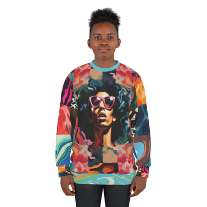 Sudadera unisex Black Jesus Pop Art Patchwork