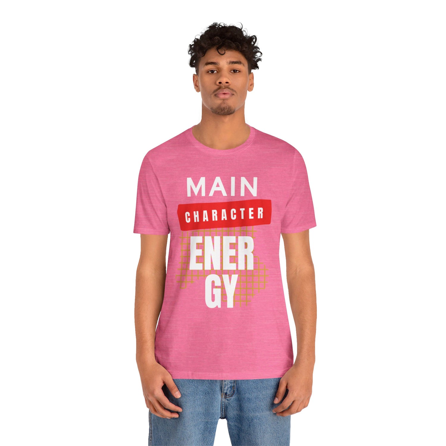 Main Character Energy Unisex Short Sleeve Tee