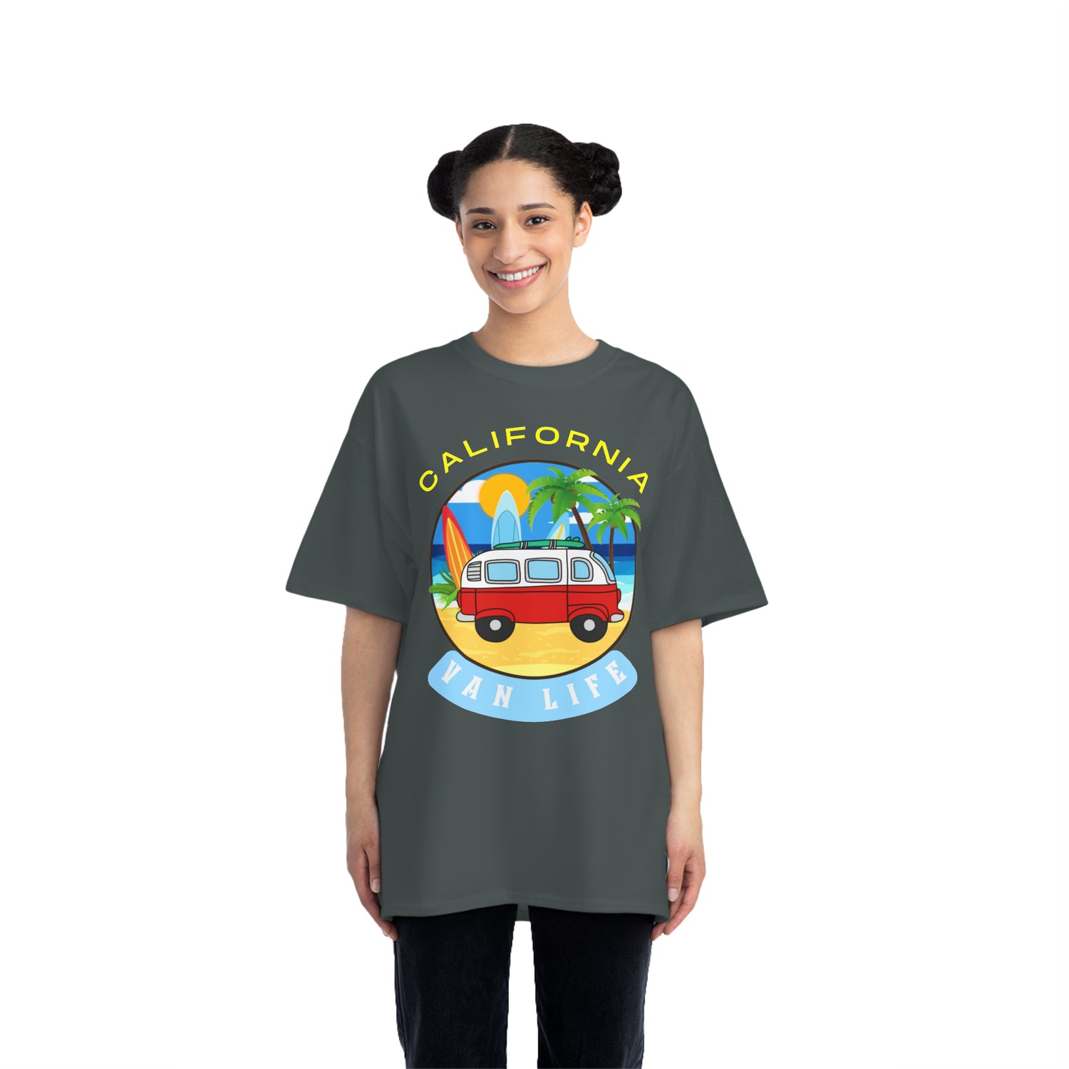 Van Life California Unisex Heavyweight Tee