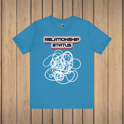 Relationship Status is Complicated Unisex Short Sleeve Tee