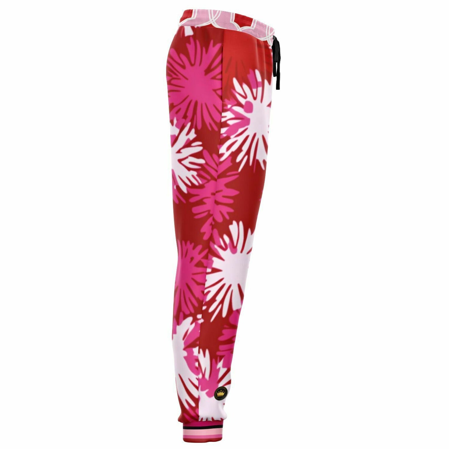 1976 California Pink Carnation Explosion Eco-Poly Unisex Joggers
