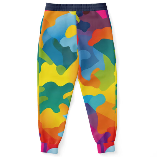 Rainbow Tribe Eco-Poly Camo Unisex Joggers