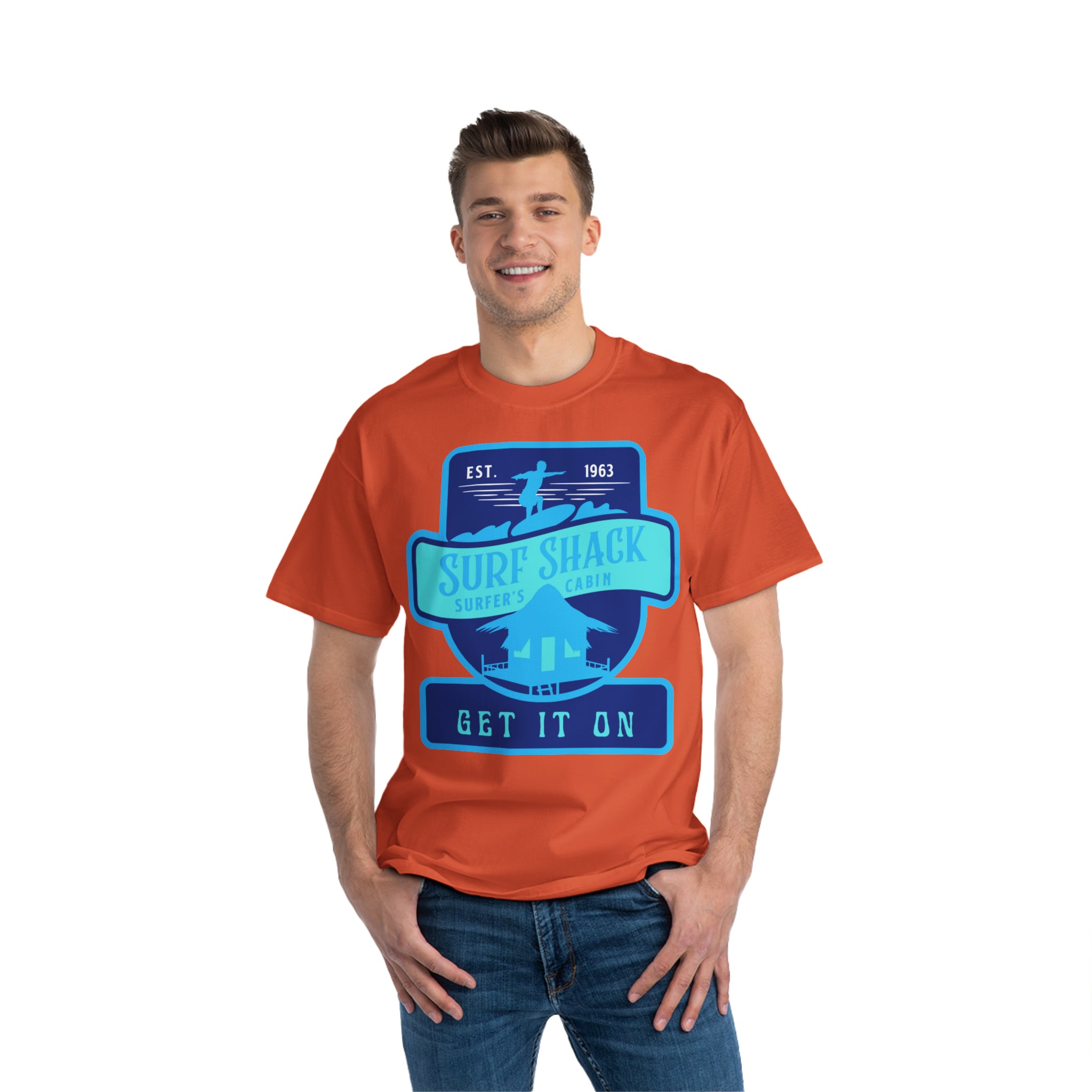 Surf Shack Get It On Unisex Heavyweight Tee