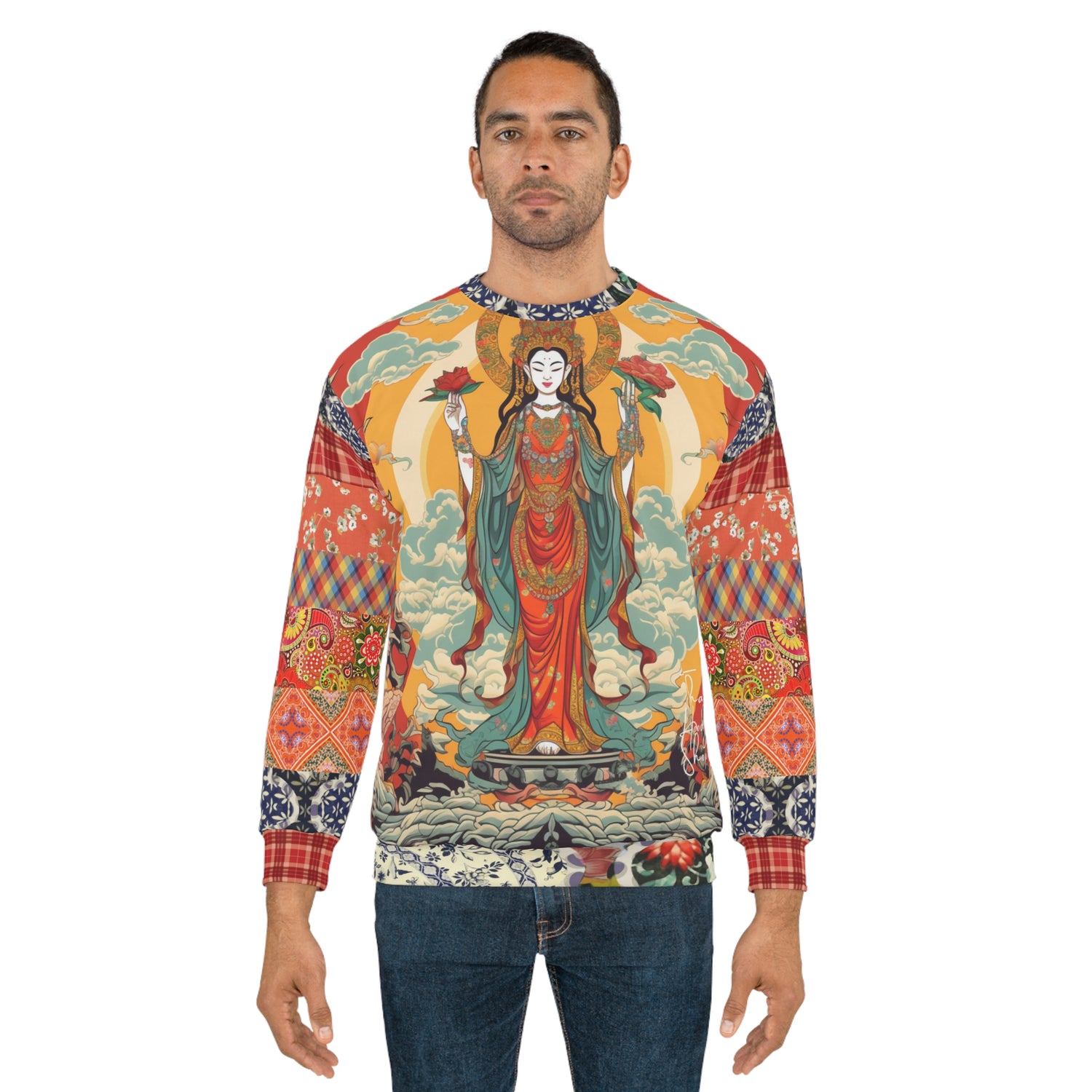 Guan Yin Compassion Goddess Unisex Sweatshirt