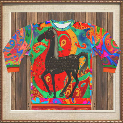 Sudadera unisex King Maximillian Horsey Pop Art