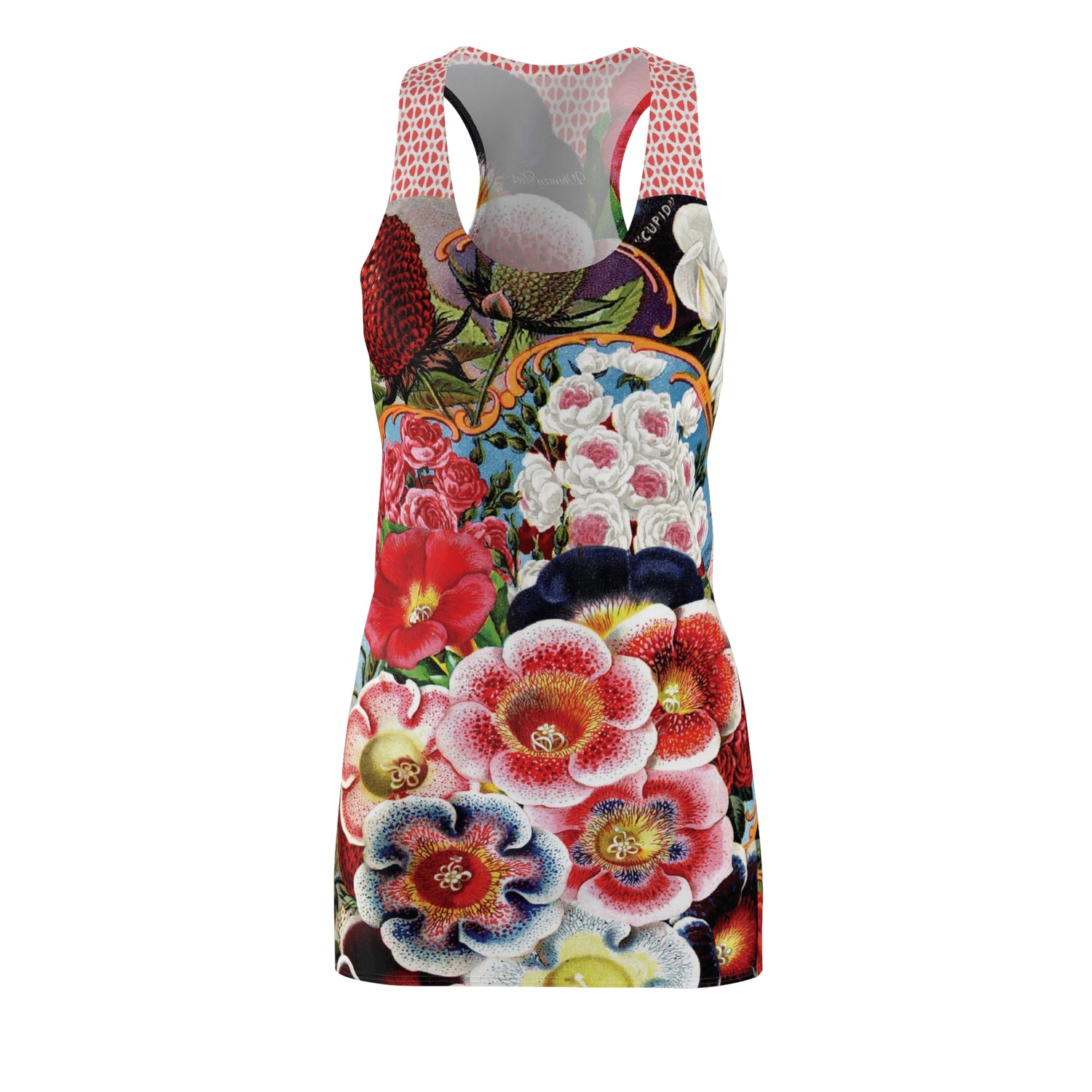 The Papaver Vintage Floral Racerback Dress