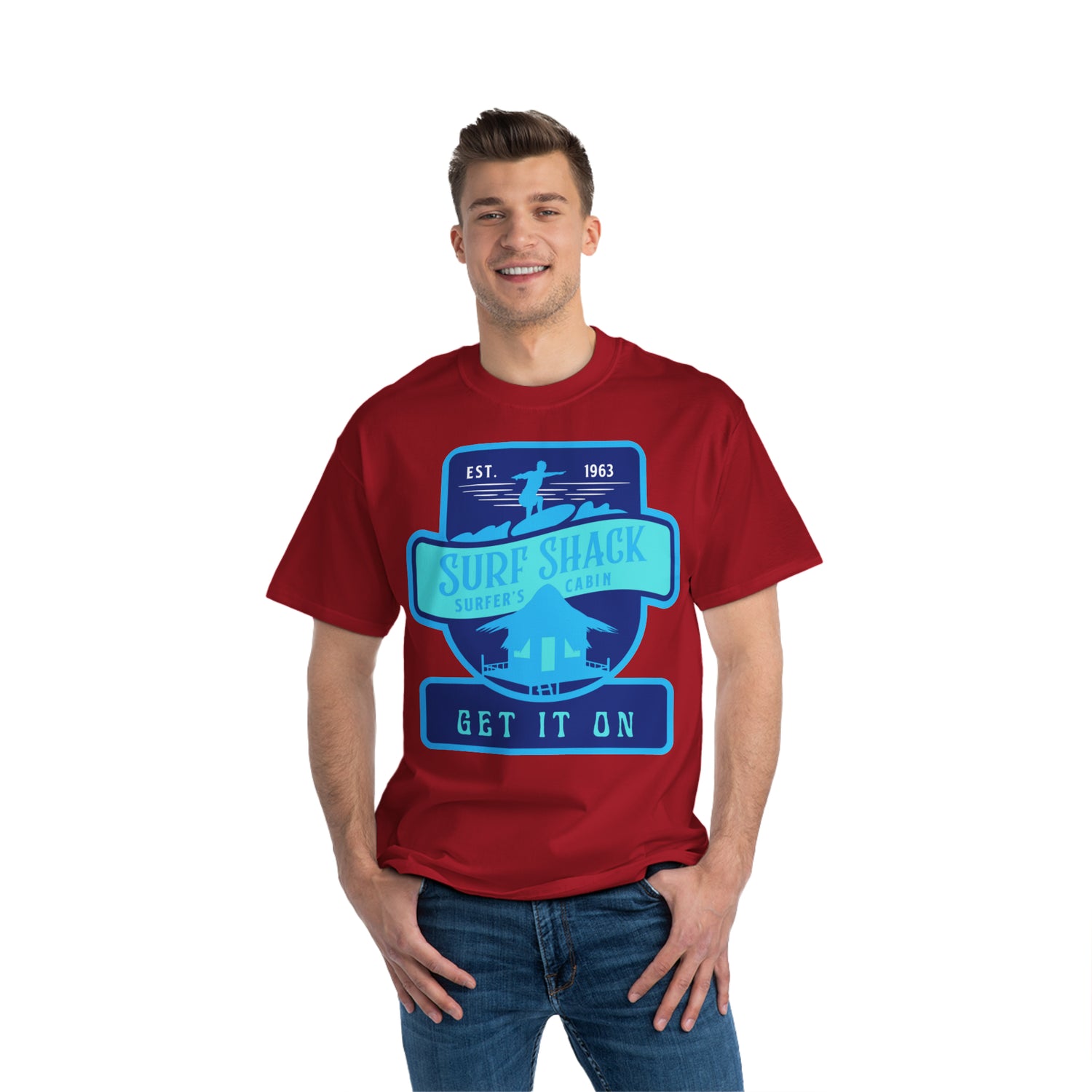 Surf Shack Get It On Unisex Heavyweight Tee