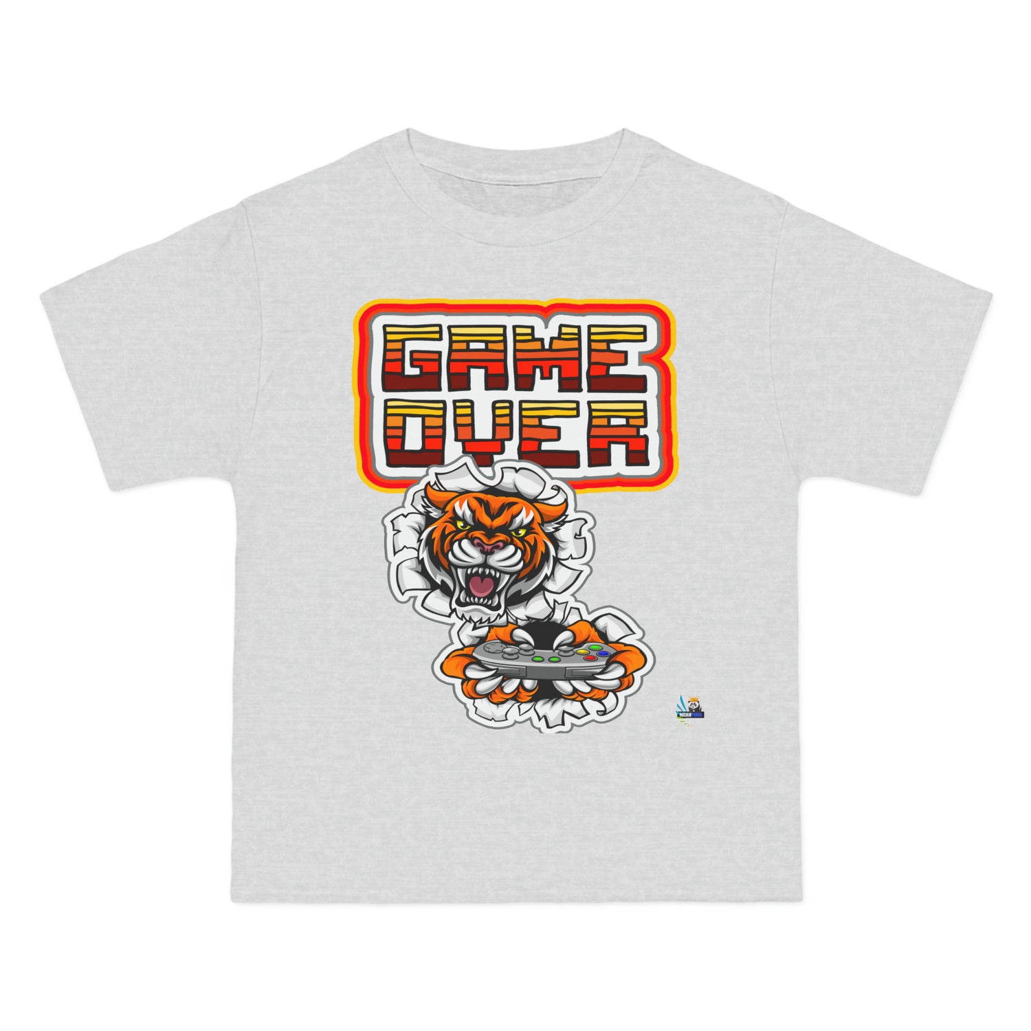 Game Over Tiger Edition Heavyweight Unisex Gaming Tee