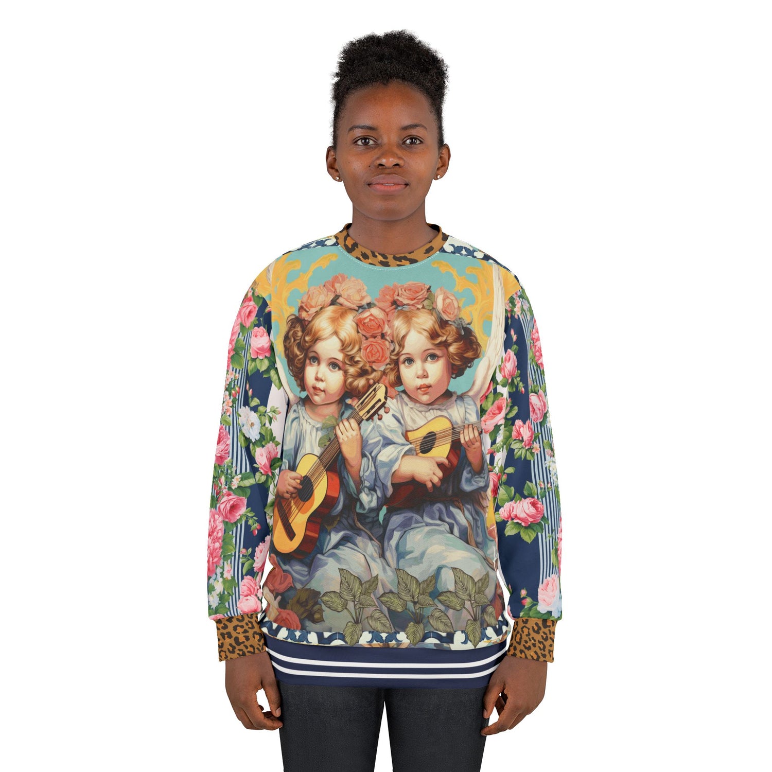 Songs of an Angel - Cherubs at Play Unisex Sweatshirt (Gold Label)