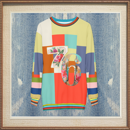 76 United Colorblock Unisex Sweatshirt (Gold Label)