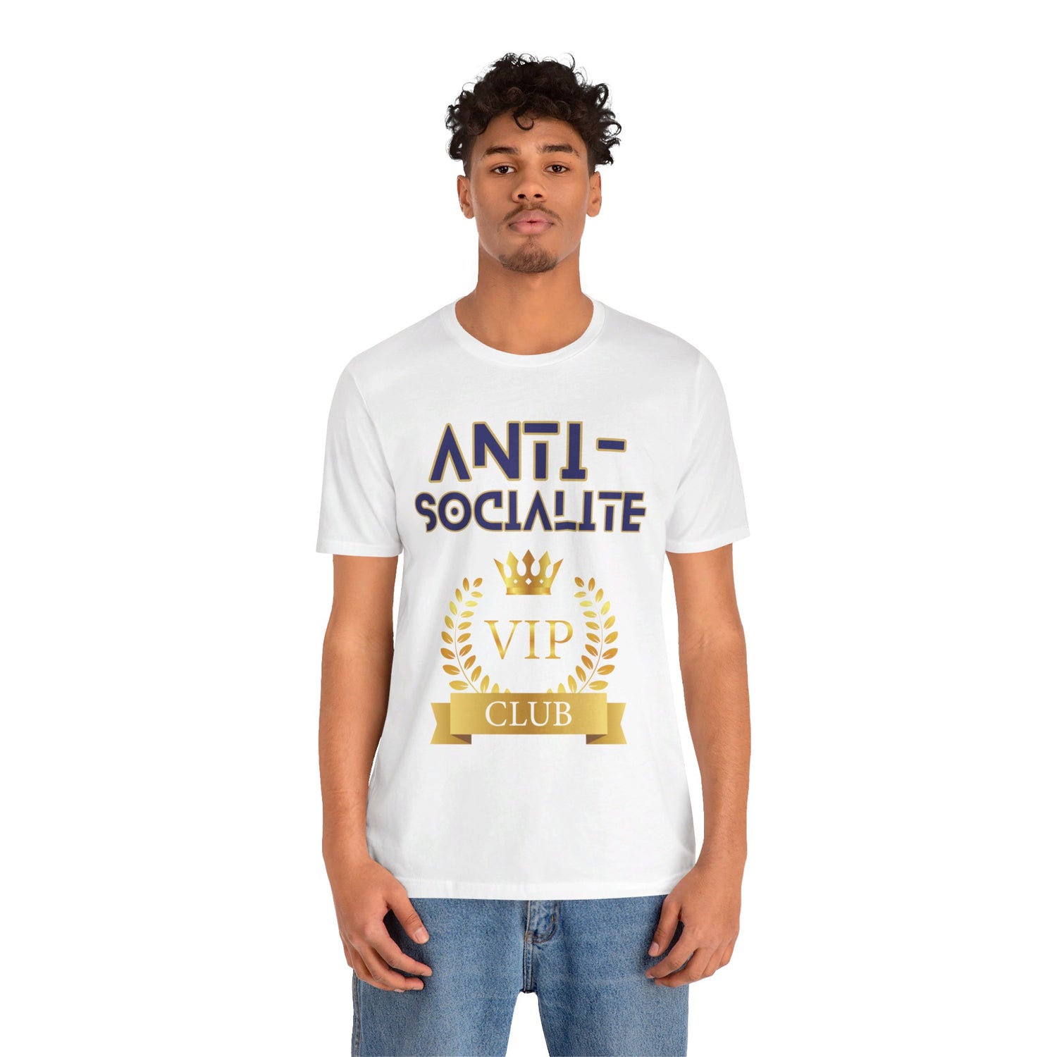 Anti-Socialite VIP Club Unisex Short Sleeve Tee