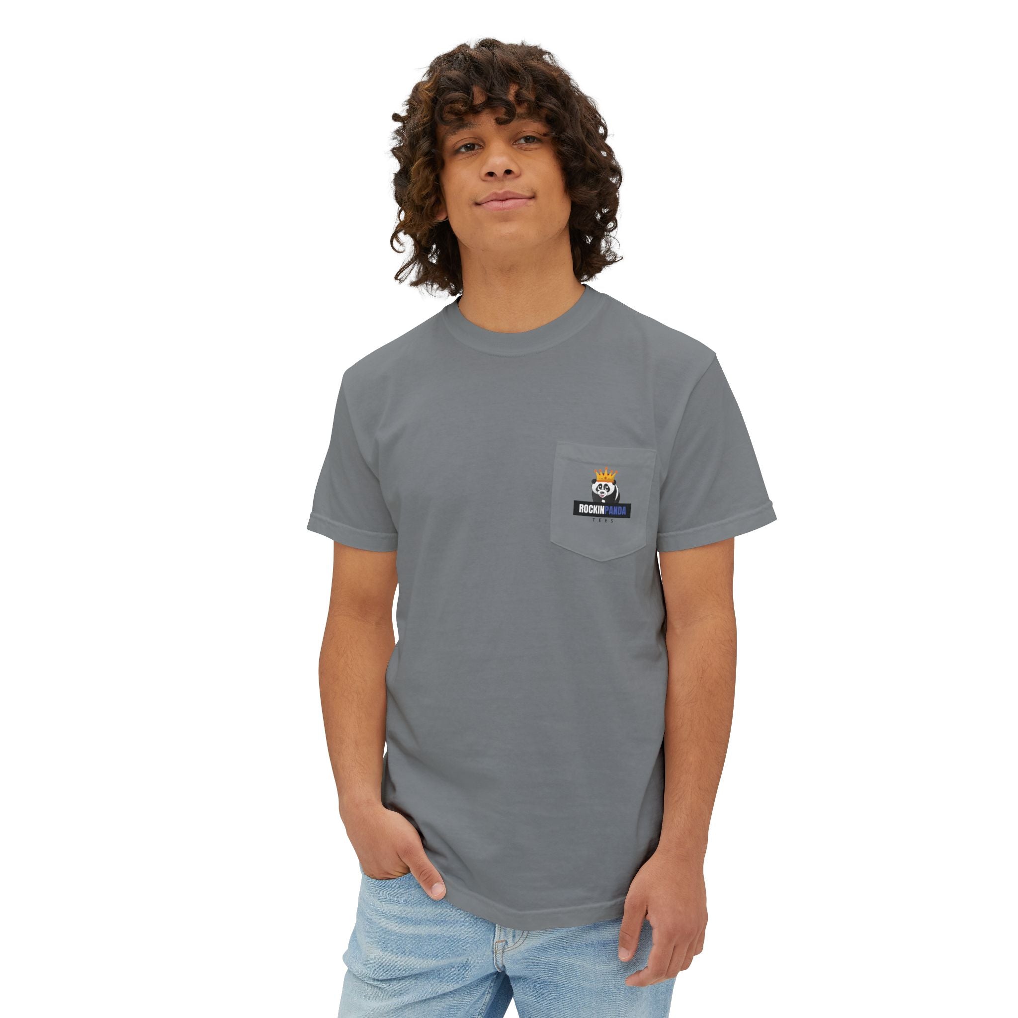 Stay Fresh Laguna Stripe Heavyweight Unisex Pocket T-Shirt