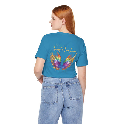 I am Love Angel Wings Short Sleeve Tee