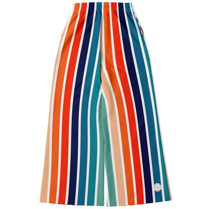 Salsa Time Striped EcoPoly Wide Leg Pants