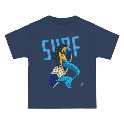 Surf Mermaid Style Unisex Heavyweight Tee