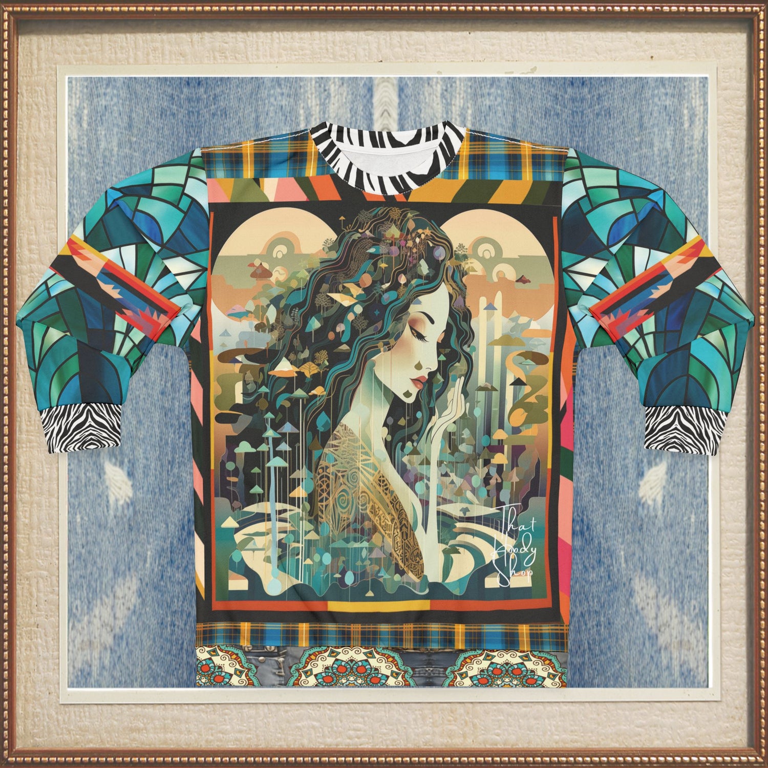 Goddess of the Waterfall Unisex Sweatshirt (Gold Label)