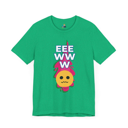 Eeewww Yuck Face Emoji Unisex Short Sleeve Tee