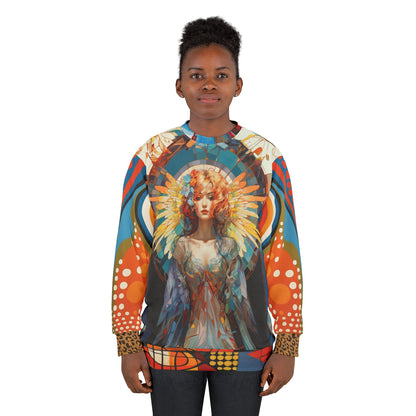 Art Deco Angel Unisex Sweatshirt (Gold Label)