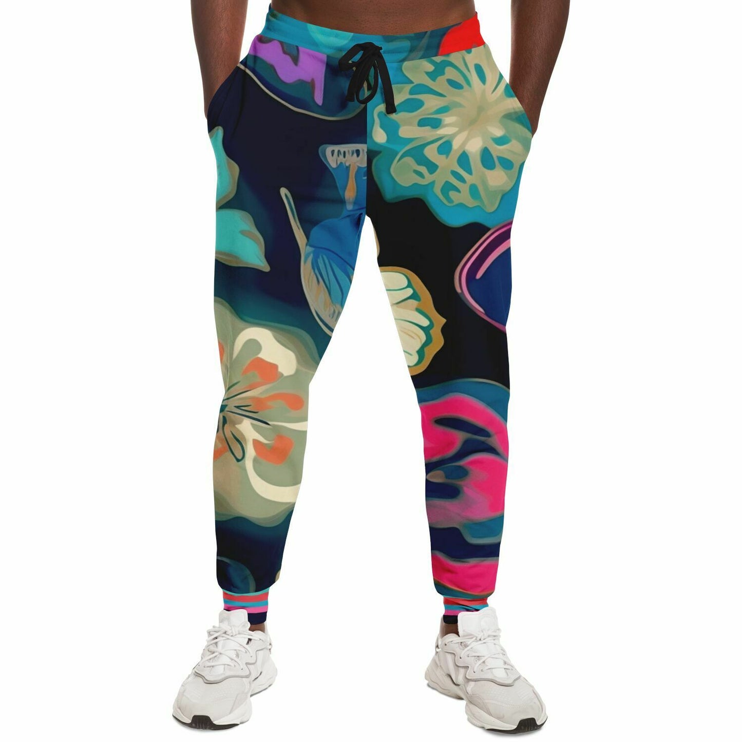 Midnight Butterfly Melody Eco-Poly Unisex Joggers