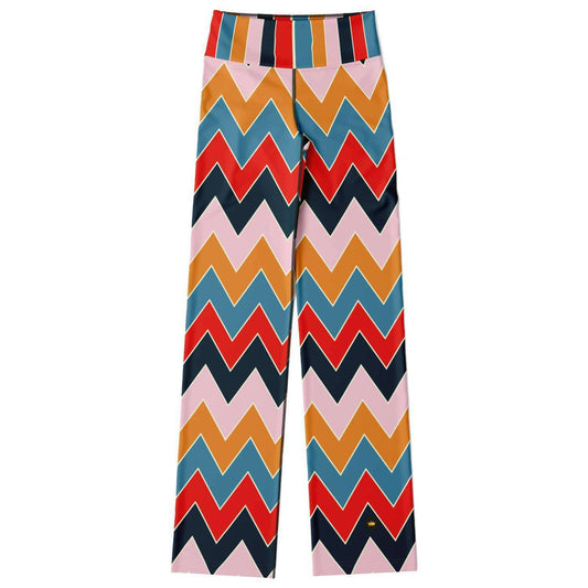 Ruby Morrison Rugby Stripe Chevron Bootcut Leggings