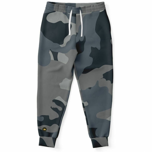 Black Dusk Eco-Poly Camo Unisex Joggers