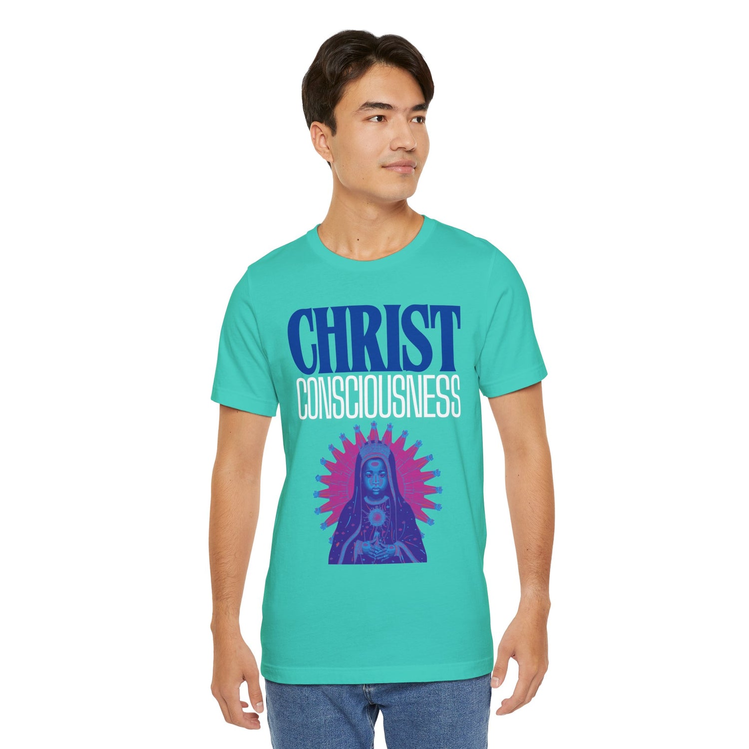 Christ Consciousness - Black Baby Jesus Unisex Short Sleeve Tee