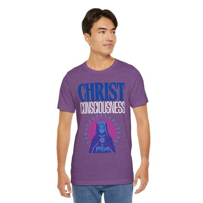 Christ Consciousness - Black Baby Jesus Unisex Short Sleeve Tee