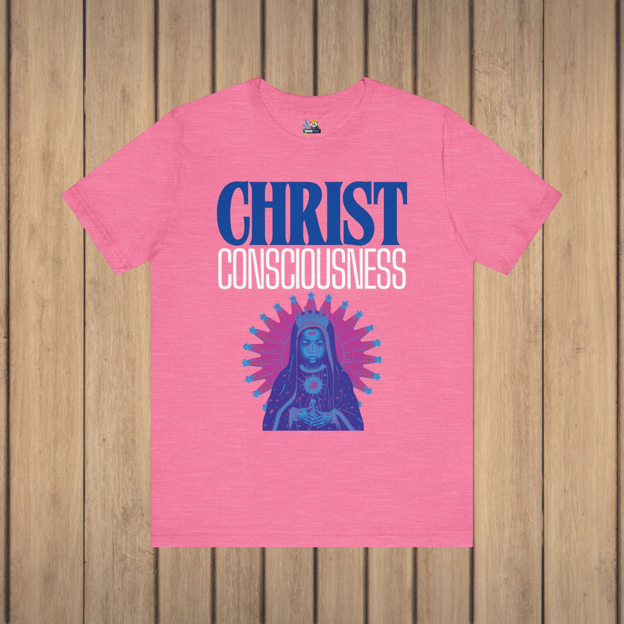 Christ Consciousness - Black Baby Jesus Unisex Short Sleeve Tee