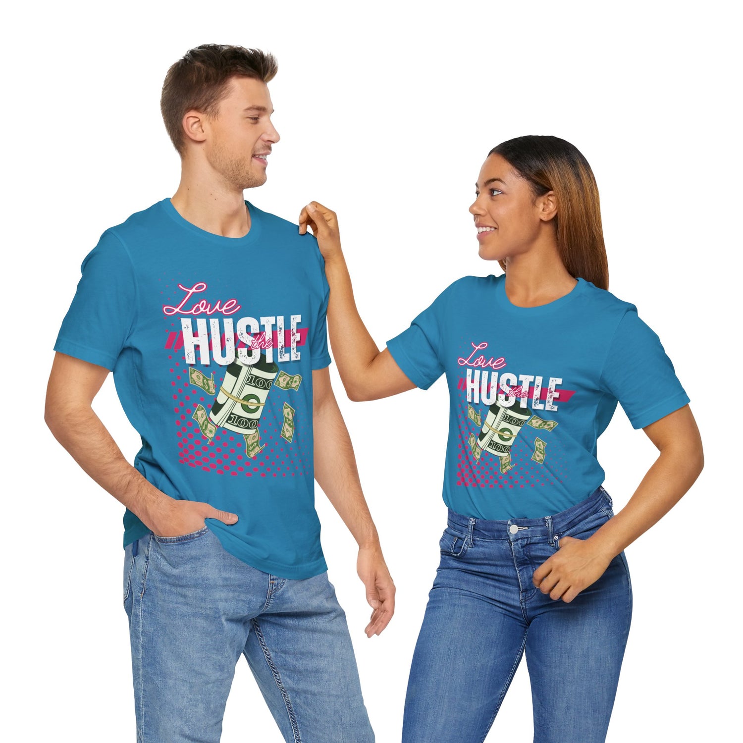 Love the Hustle Unisex Short Sleeve Tee