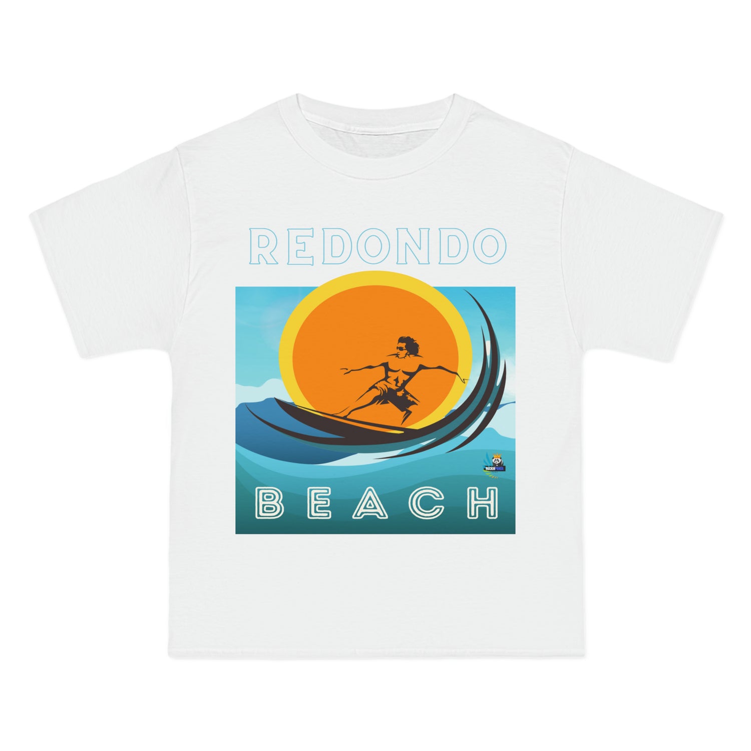 Camiseta de peso pesado Surf Redondo Beach