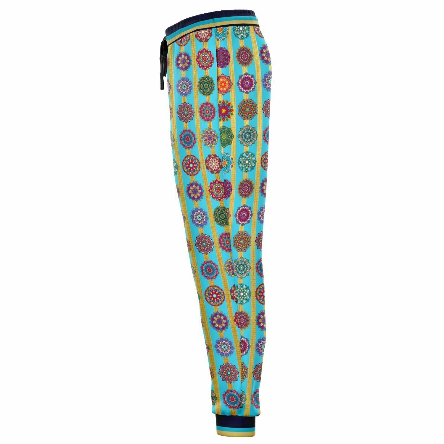 Gypsy Spirit Mandala Stripe Eco-Poly Unisex Joggers