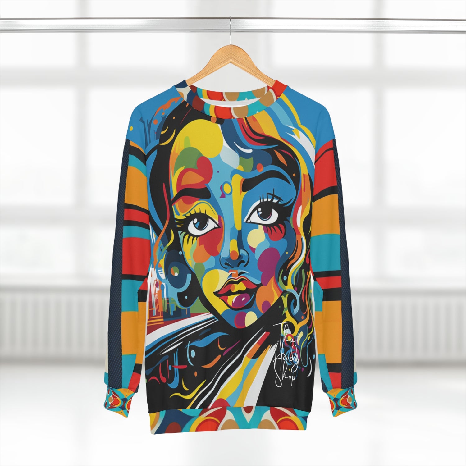 Sudadera unisex Big City ATL Girl