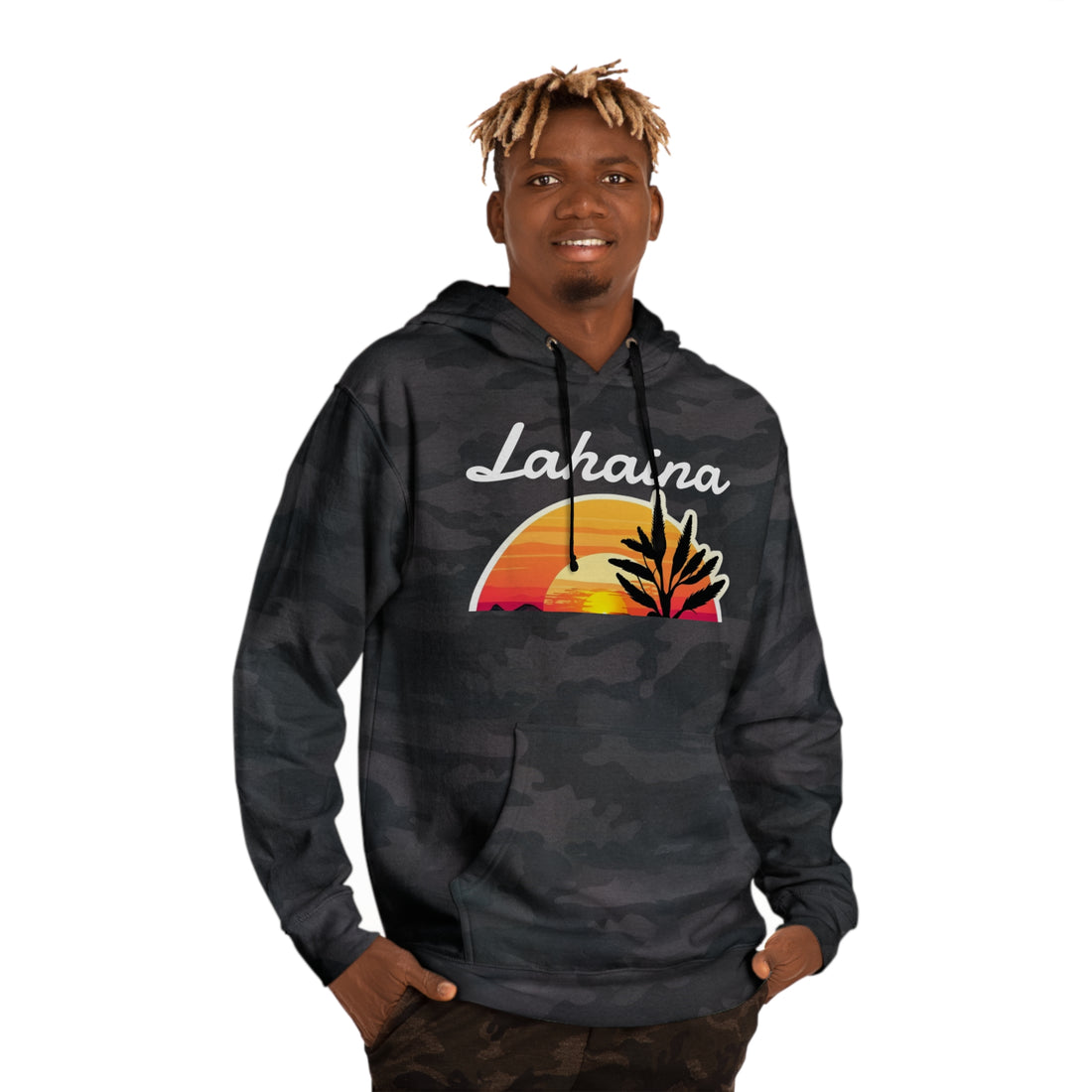 Lahaina Maui Strong Mid-Weight Fleece Unisex Hoodie