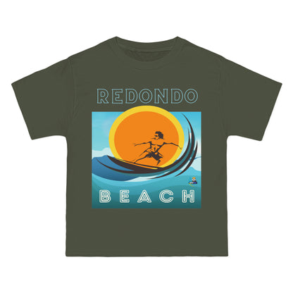 Camiseta de peso pesado Surf Redondo Beach