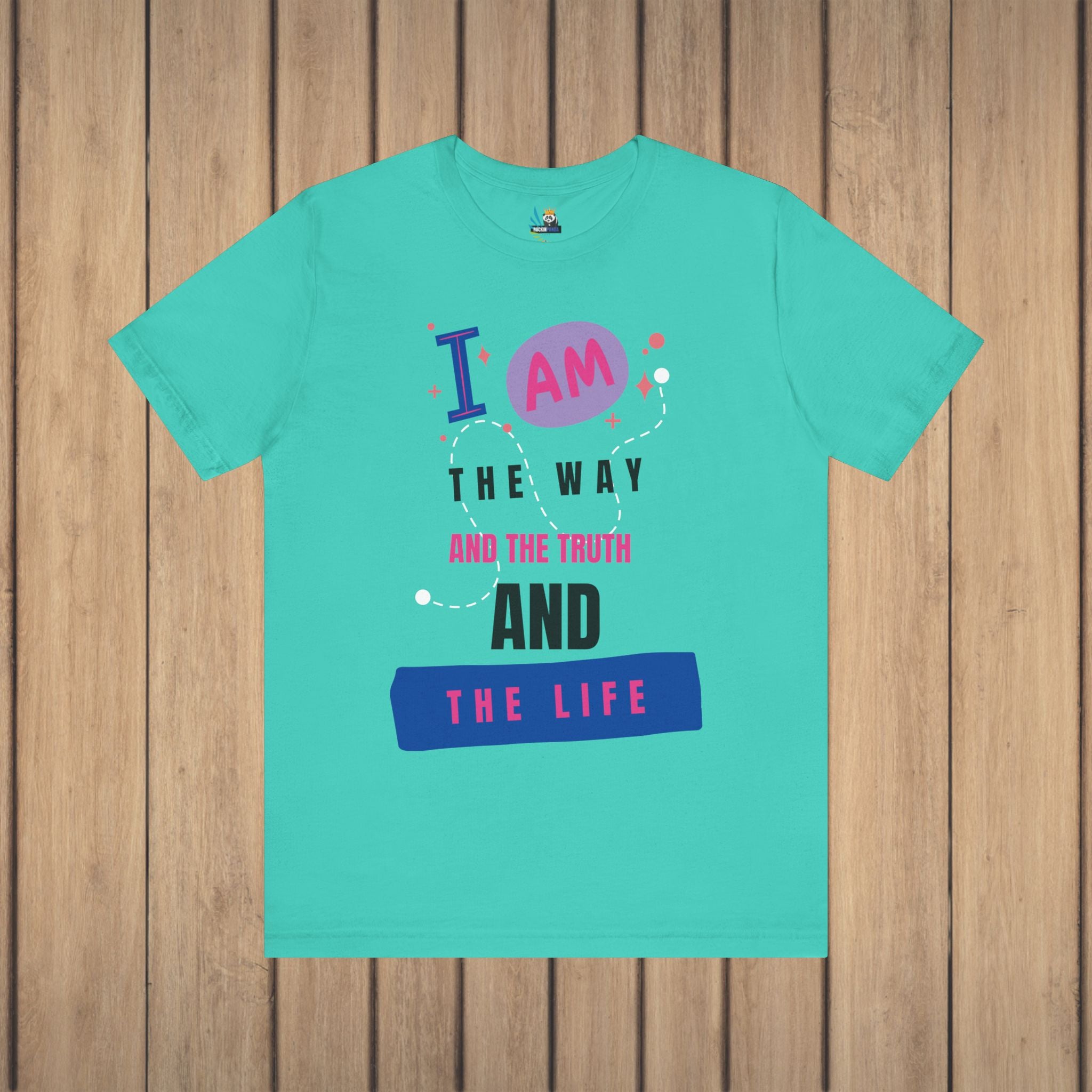 I Am the Way Faith-Based Unisex Short Sleeve Tee