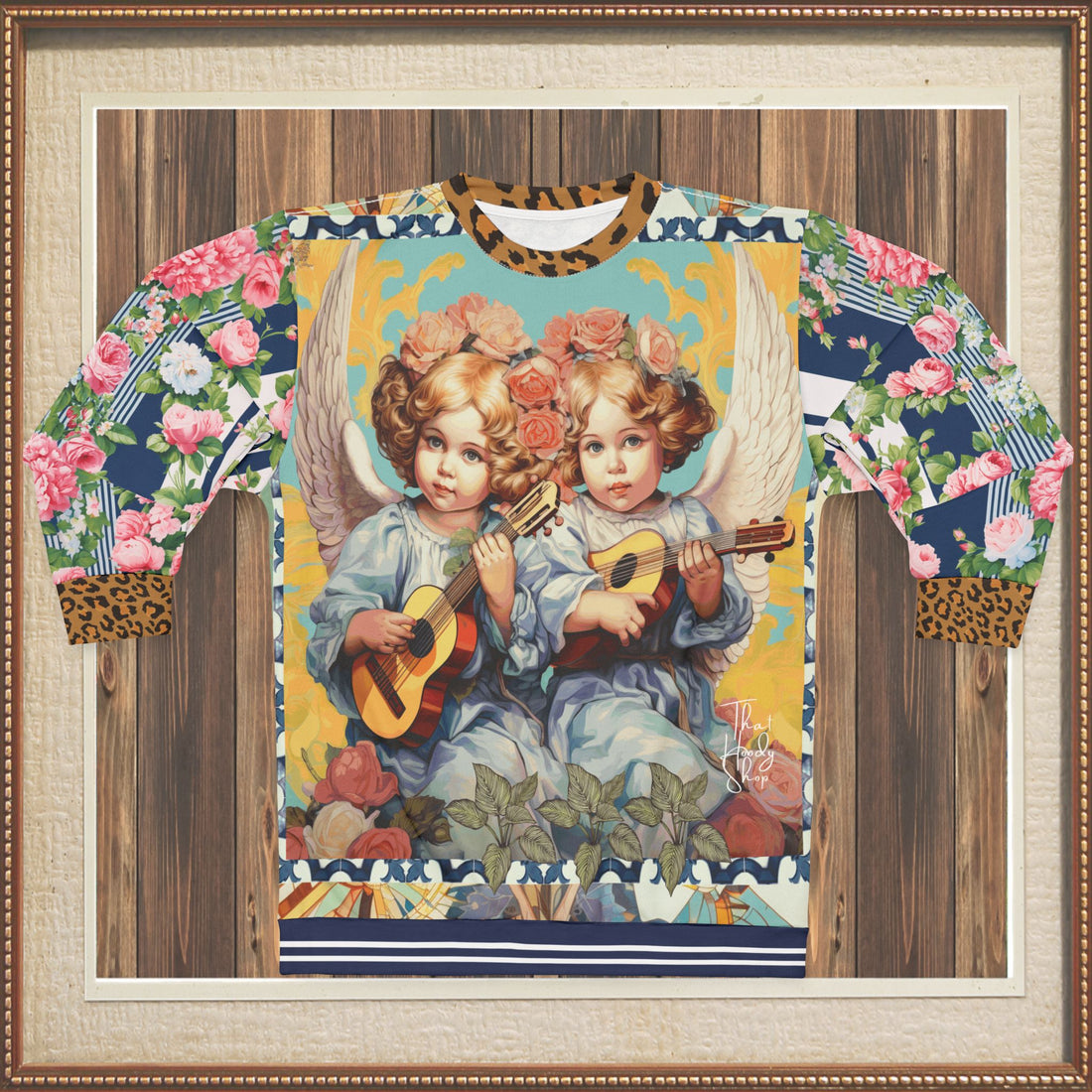 Songs of an Angel - Cherubs at Play Unisex Sweatshirt (Gold Label)