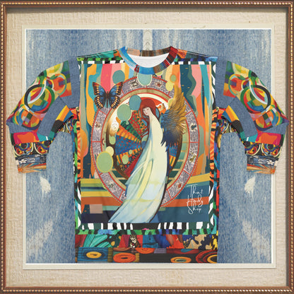 Ghost of Wade Lagoon Art Deco Unisex Sweatshirt (Gold Label)