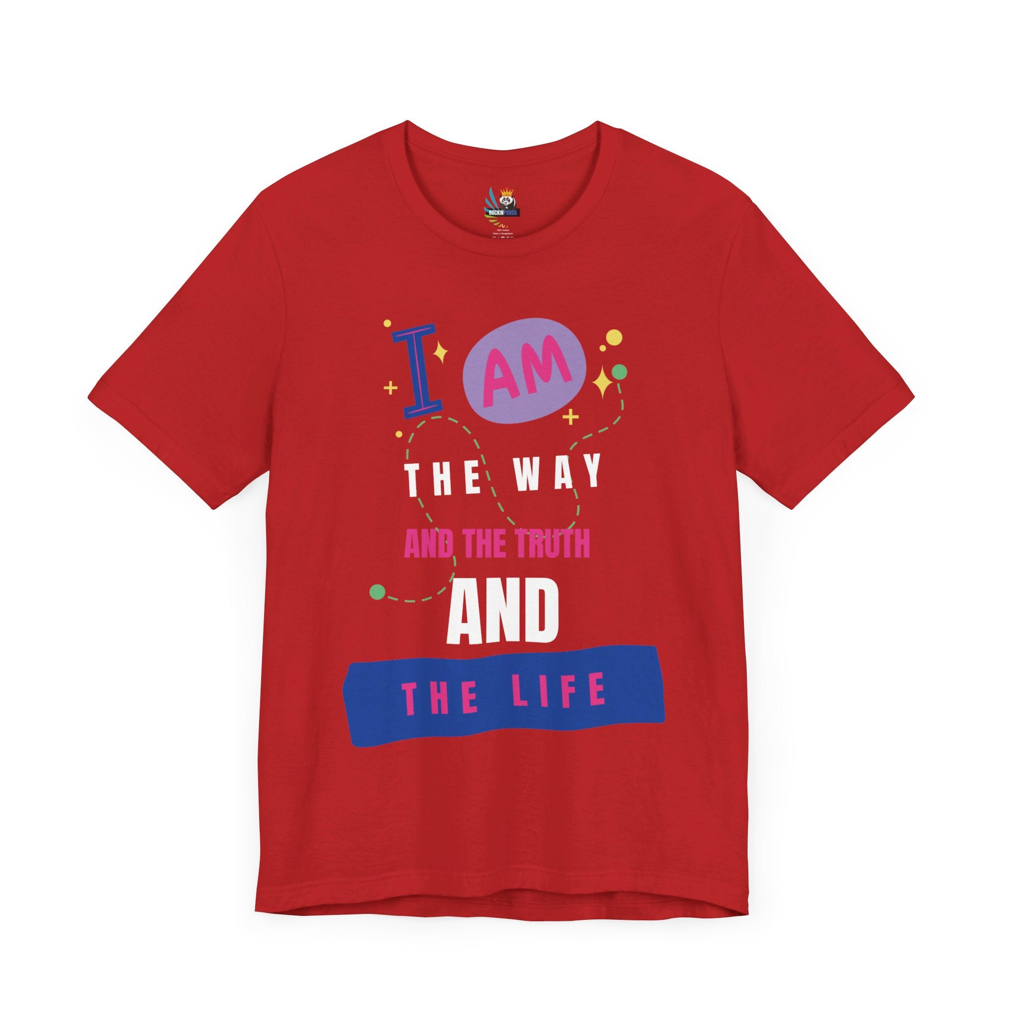 I Am the Way Faith-Based Unisex Short Sleeve Tee