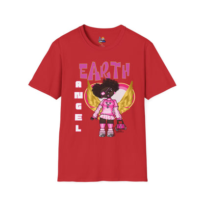 Earth Angel Natural Hair Edition Unisex Softstyle T-Shirt