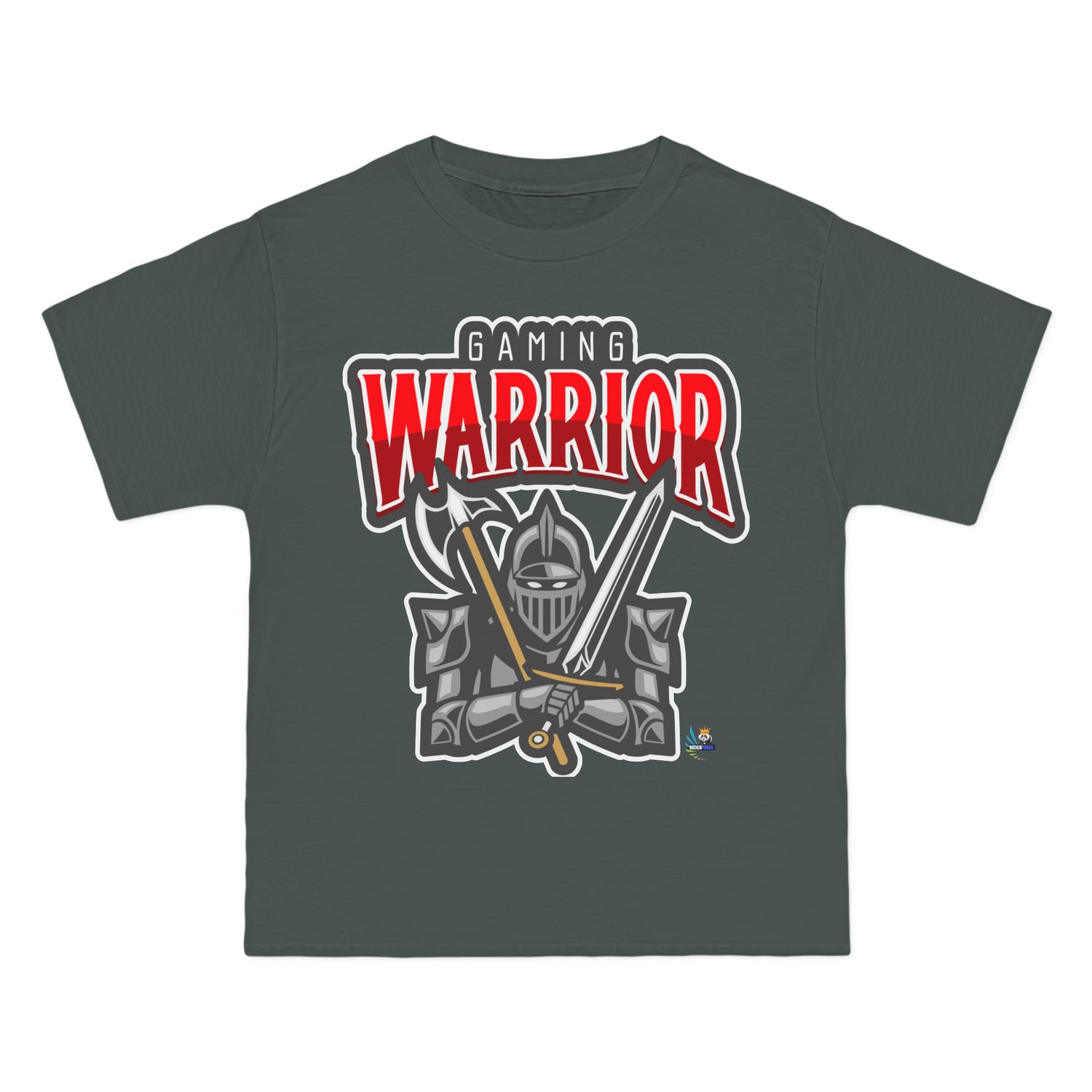 Gaming Warrior Shining Knight Heavyweight Unisex Gaming Tee