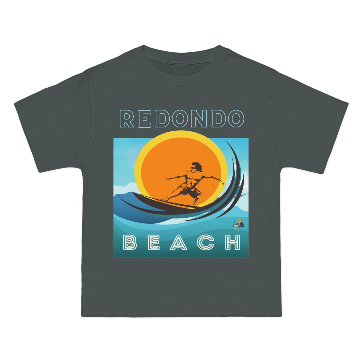 Surf Redondo Beach Unisex Heavyweight Tee