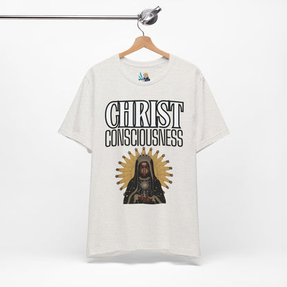 Christ Consciousness - Black Baby Jesus Unisex Short Sleeve Tee