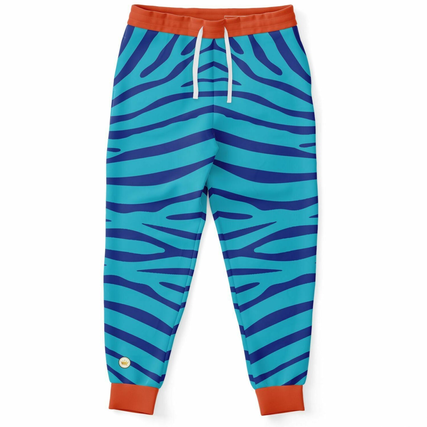 Joggers unisex Zebra en Eco-Poly azul 