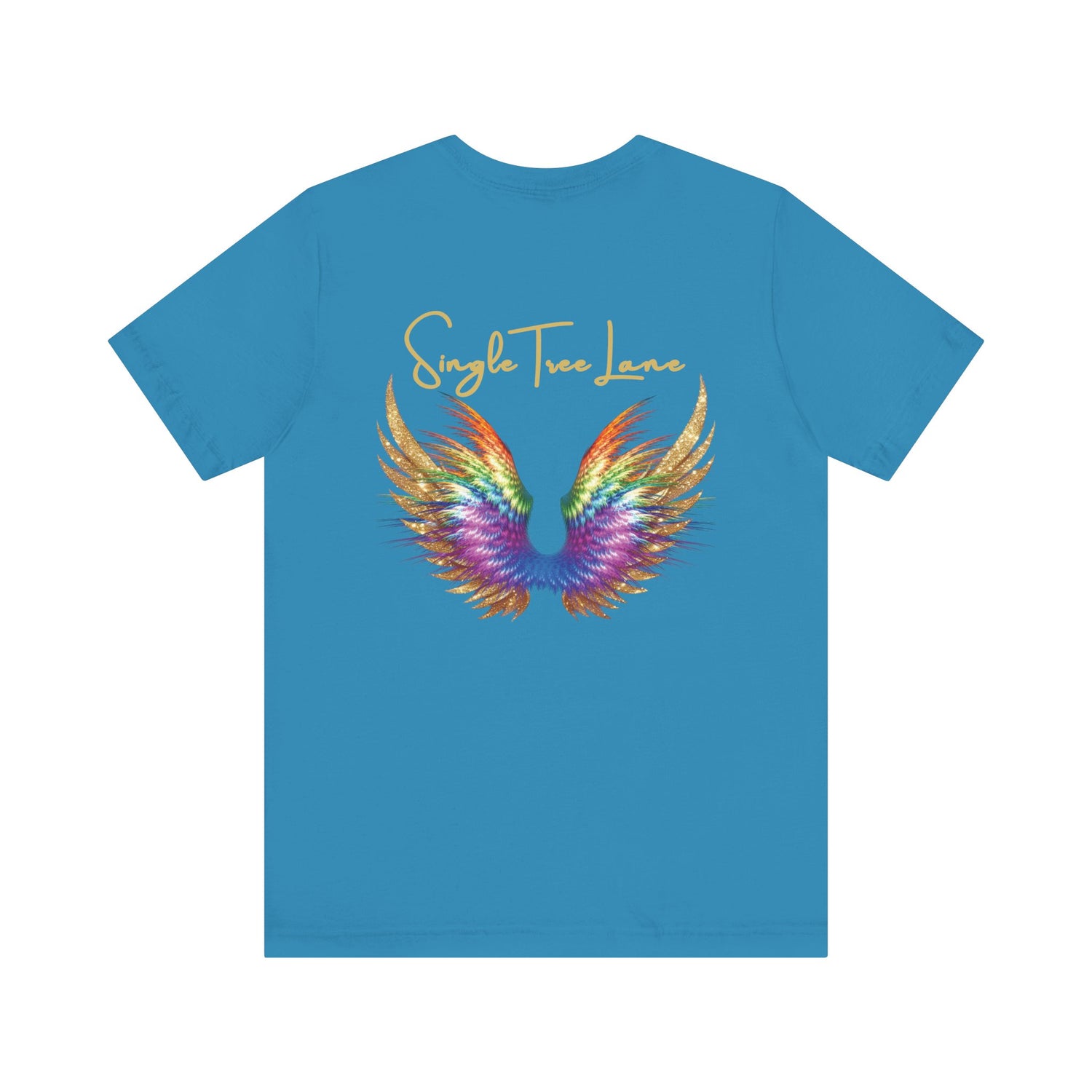 I am Love Angel Wings Short Sleeve Tee