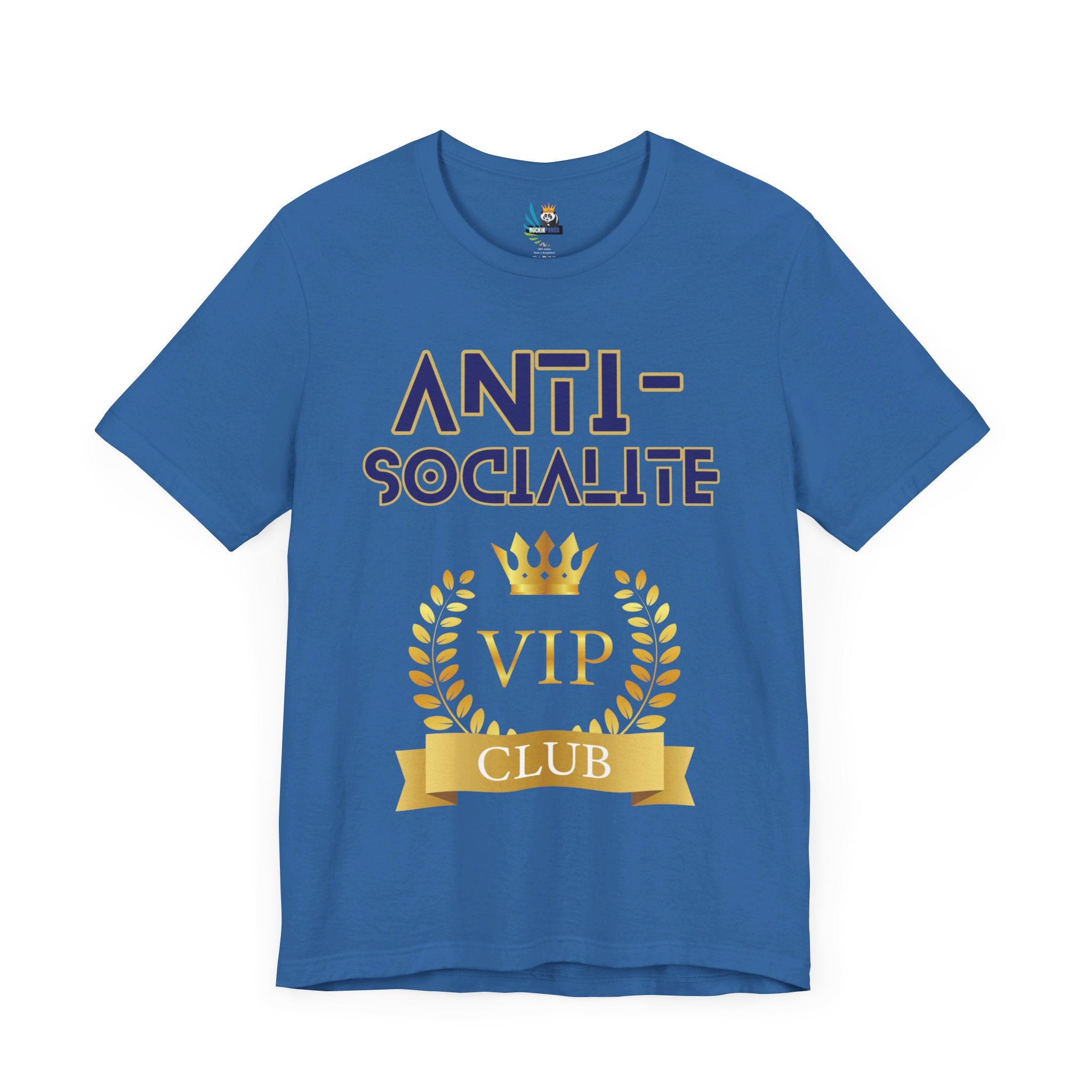 Anti-Socialite VIP Club Unisex Short Sleeve Tee