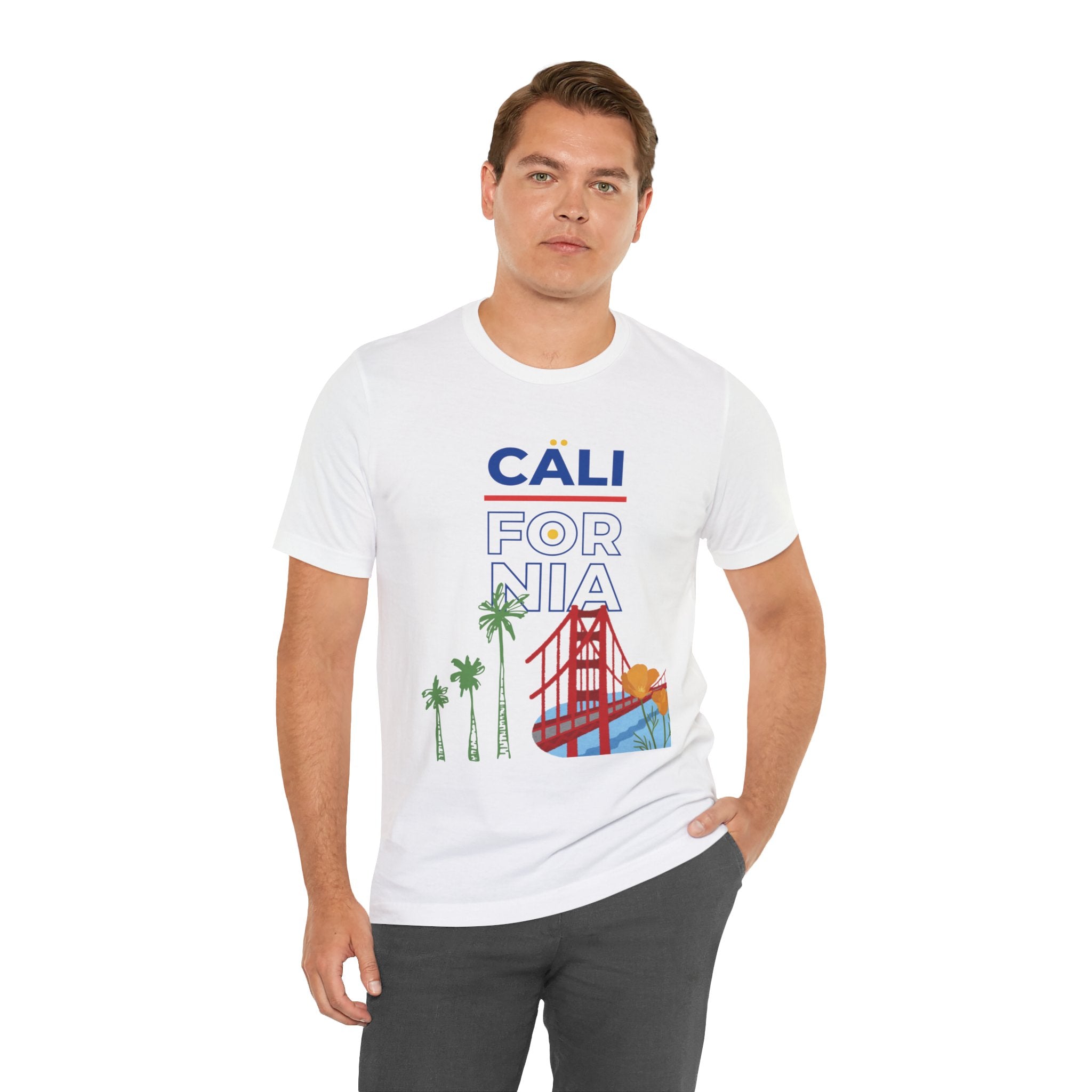 California Bay Area Unisex Short Sleeve Tee